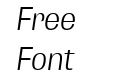 Enotria Narrow Italic Enotria Narrow Italic