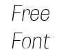 Enotria Narrow Light Italic Enotria Narrow Light Italic