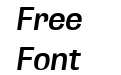 Enotria Narrow Semibold Italic Enotria Narrow Semibold Italic