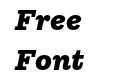 Equitan Slab Black Italic Equitan Slab Black Italic