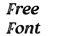 Erangel Rough Italic Erangel Rough Italic