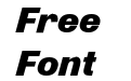 Etrusco Now Black Italic Etrusco Now Black Italic