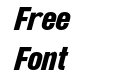 Etrusco Now Condensed Black Italic Etrusco Now Condensed Black Italic
