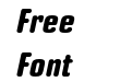 Eurostile Round Condensed Heavy Italic Eurostile Round Condensed Heavy Italic