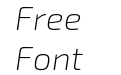 Exo Soft Extra Light Italic Exo Soft Extra Light Italic