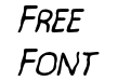 Exornight Italic Exornight Italic