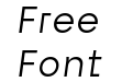 Exter Regular Italic Exter Regular Italic
