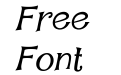 F2U Fancy Italic F2U Fancy Italic