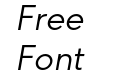 F37 Ginger Light Italic