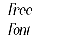 FLORVA Italic
