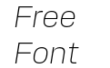 FSP DEMO Alfabet Extra Light Italic FSP DEMO Alfabet Extra Light Italic