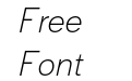 FSP DEMO Armitage Thin Italic FSP DEMO Armitage Thin Italic