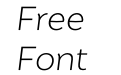 FSP DEMO Igna Sans Ultra Light It Regular FSP DEMO Igna Sans Ultra Light It Regular