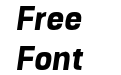 FSP DEMO Intensiva Black Italic Regular FSP DEMO Intensiva Black Italic Regular