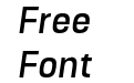 FSP DEMO Intensiva Bold Italic Regular FSP DEMO Intensiva Bold Italic Regular