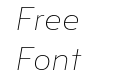 FSP DEMO Lexis AltX Thin Italic Regular