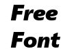 FSP DEMO Lexis Black Italic Regular FSP DEMO Lexis Black Italic Regular