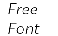 FSP DEMO Lexis Light Italic Regular FSP DEMO Lexis Light Italic Regular