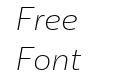 FSP DEMO Lexis Thin Italic Regular FSP DEMO Lexis Thin Italic Regular