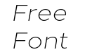 FSP DEMO Loew Next Light Italic FSP DEMO Loew Next Light Italic
