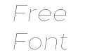 FSP DEMO Loew Next Thin Italic FSP DEMO Loew Next Thin Italic