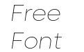 FSP DEMO Lufga Thin Italic FSP DEMO Lufga Thin Italic