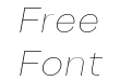 FSP DEMO Lupio Thin Italic FSP DEMO Lupio Thin Italic