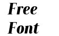FSP DEMO Millard Condensed Bold Italic FSP DEMO Millard Condensed Bold Italic