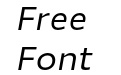 FSP DEMO Roanne Book Italic Regular FSP DEMO Roanne Book Italic Regular