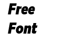 FSP DEMO Roanne Cond Heavy Italic Regular FSP DEMO Roanne Cond Heavy Italic Regular
