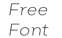 FSP DEMO Salvatore Ultra Light Italic Regular FSP DEMO Salvatore Ultra Light Italic Regular