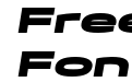 FSP DEMO Taruno Wide Black Italic FSP DEMO Taruno Wide Black Italic