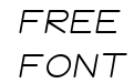 FOXUS BOLD ITALLIC FOXUS BOLD ITALLIC