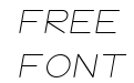 FOXUS LIGHT ITALLIC FOXUS LIGHT ITALLIC