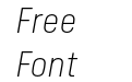 FS Industrie Nw Light Italic FS Industrie Nw Light Italic