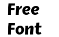 FSP DEMO Ador Black Italic Regular FSP DEMO Ador Black Italic Regular