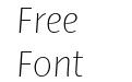 FSP DEMO Ador Extra Light Italic Regular FSP DEMO Ador Extra Light Italic Regular