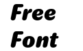 FSP DEMO Amostra Black Italic Regular FSP DEMO Amostra Black Italic Regular