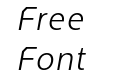 FSP DEMO CAD Light Italic FSP DEMO CAD Light Italic