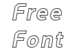 FSP DEMO CAD Sem Bd Outline Italic FSP DEMO CAD Sem Bd Outline Italic