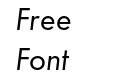 FSP DEMO Futura Italic