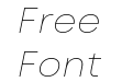 FSP DEMO Garet Thin Italic FSP DEMO Garet Thin Italic