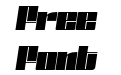 FSP DEMO Gokan Obliq Bold Italic FSP DEMO Gokan Obliq Bold Italic