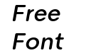 FSP DEMO Kole P Rounded Sem Bd Italic