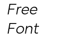 FSP DEMO Mundial Narrow Light Italic FSP DEMO Mundial Narrow Light Italic