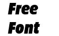 FSP DEMO Petermann Black Cond Ita Bold Italic FSP DEMO Petermann Black Cond Ita Bold Italic
