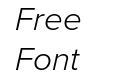 FSP DEMO Proxima Nova Light Italic FSP DEMO Proxima Nova Light Italic