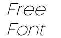 FSP DEMO Quasar Light Italic Regular FSP DEMO Quasar Light Italic Regular