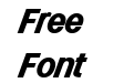 Lowball Neue Bold Italic