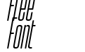 FSP DEMO Tallica Thin Italic FSP DEMO Tallica Thin Italic